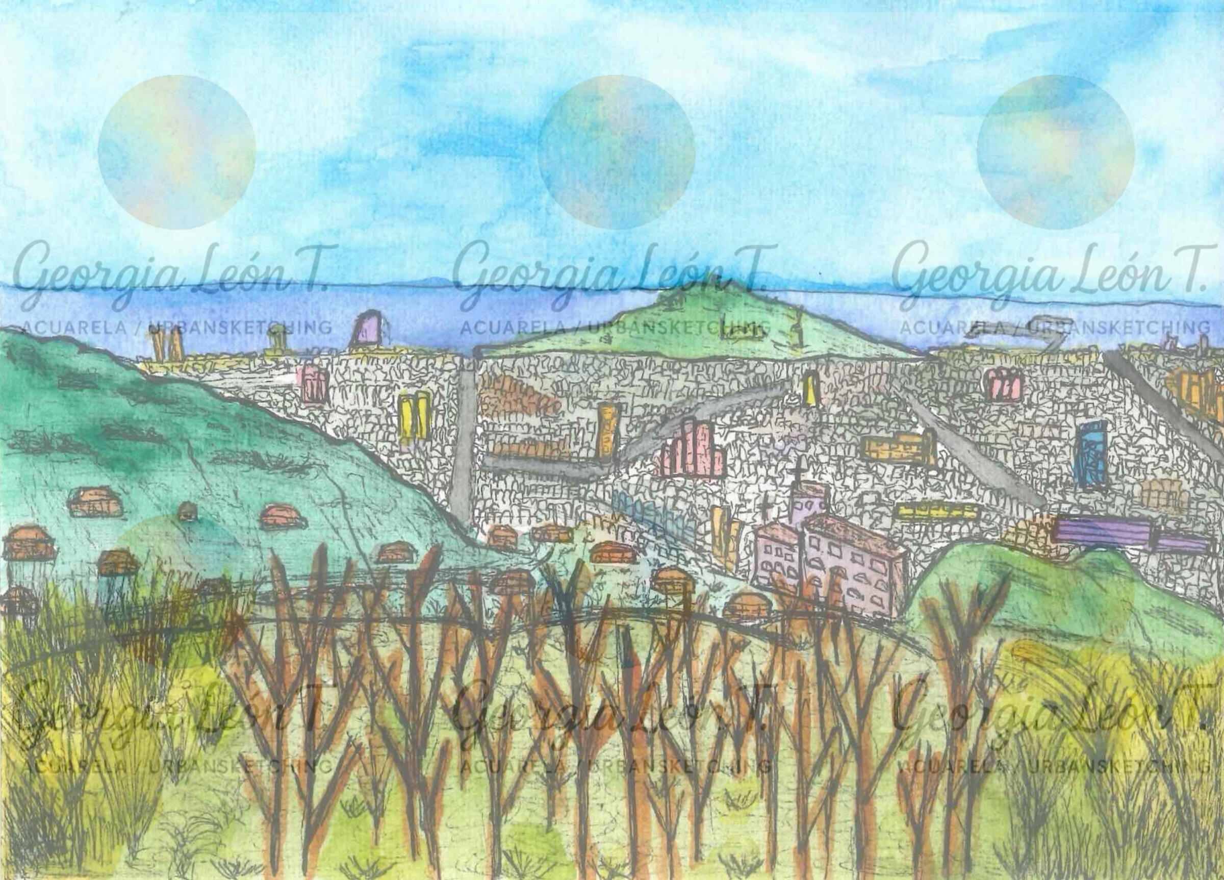 Barcelona in a Whisper from Collserola © Georgia León T.